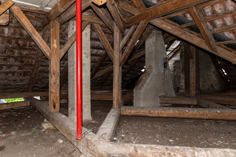 Detailed inspection of structure, materials, and condition