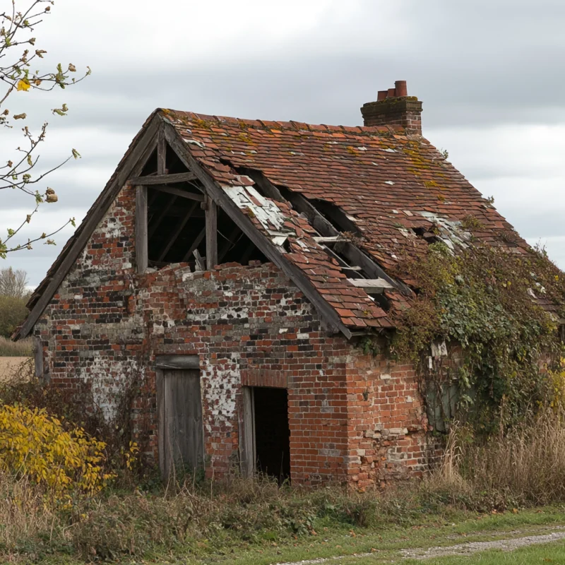 A farm building in need of planning permission